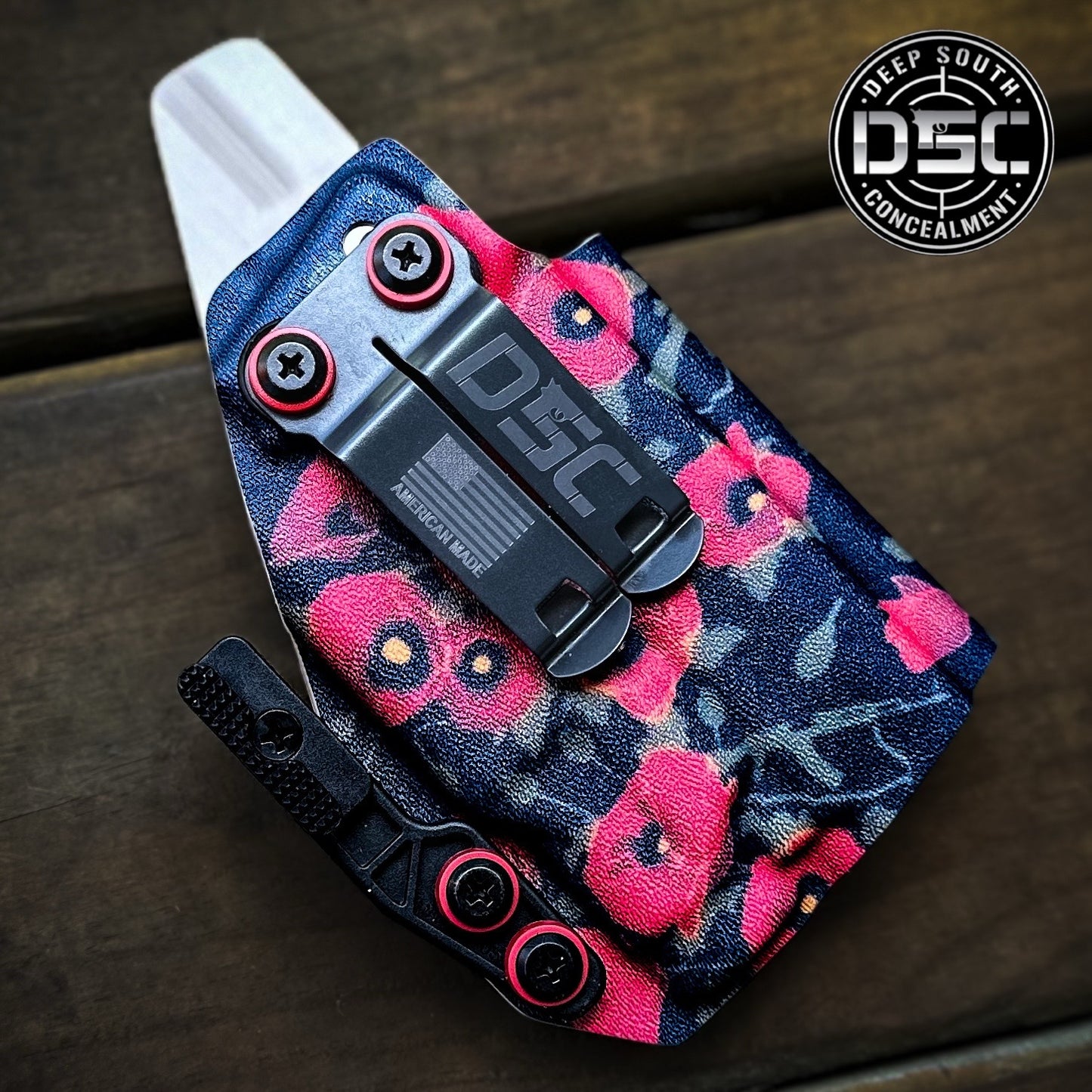 Sig Sauer P365 XMacro Streamlight TLR-7 Sub Poppies of War RH IWB Holster