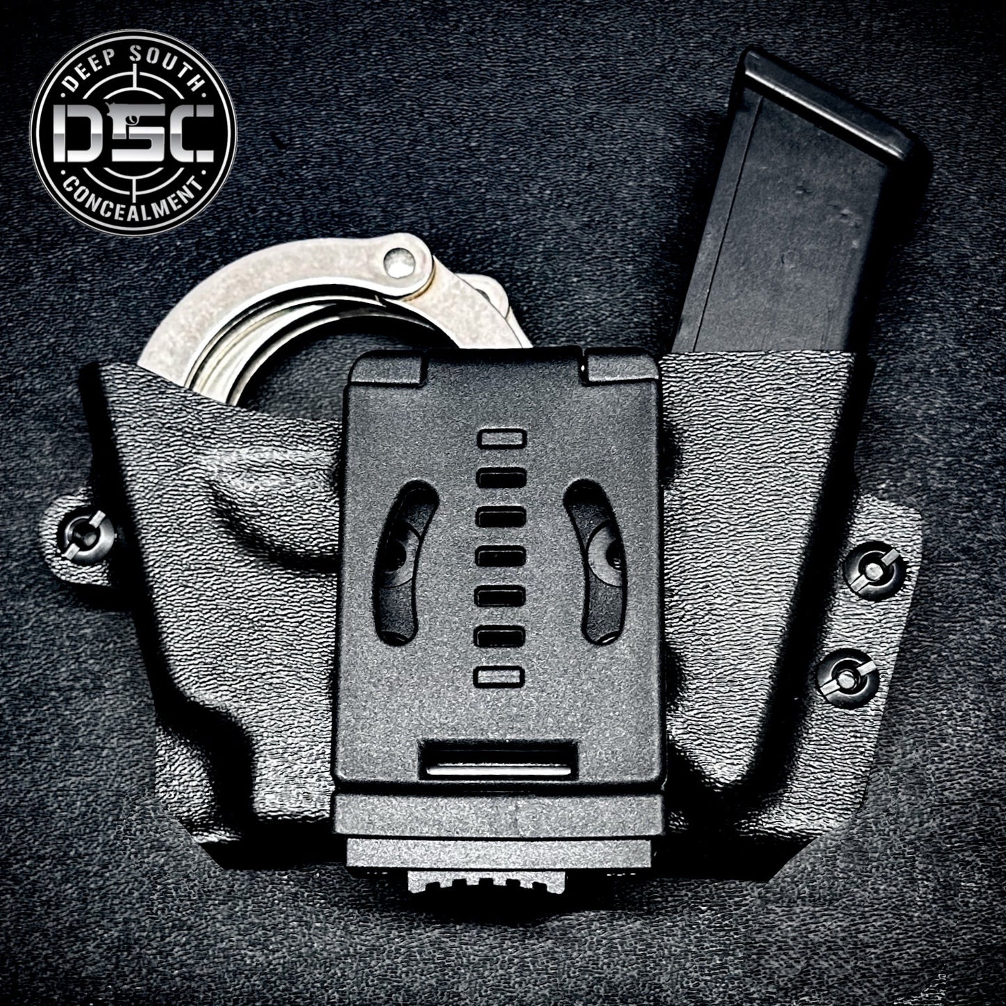 S&W Chain Handcuff/Double Stack 9/.40 Magazine Combo Carrier