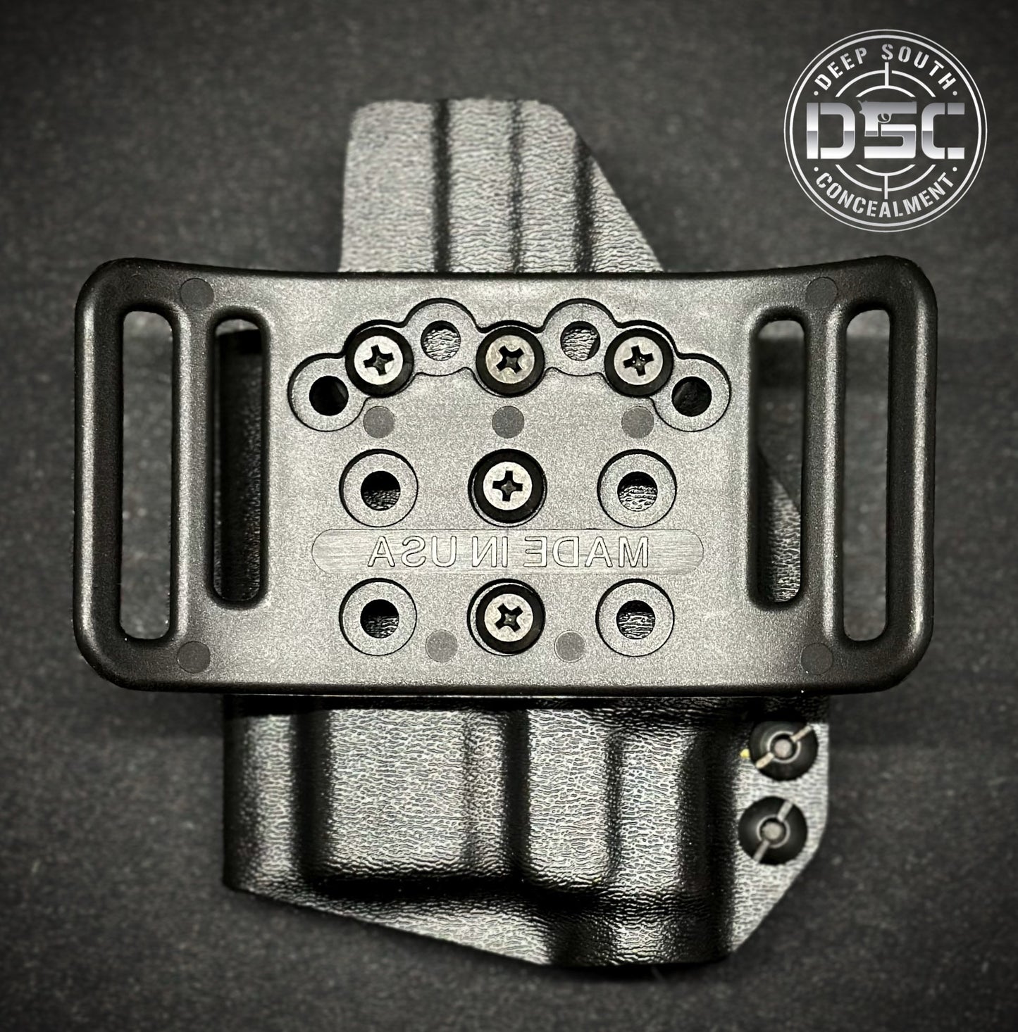 Springfield Armory Hellcat w/Streamlight TLR7 Sub RH Black OWB Belt Slide Holster