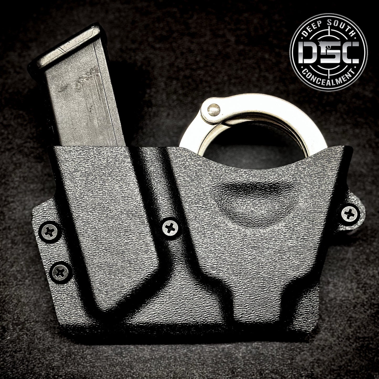 S&W Chain Handcuff/Double Stack 9/.40 Magazine Combo Carrier