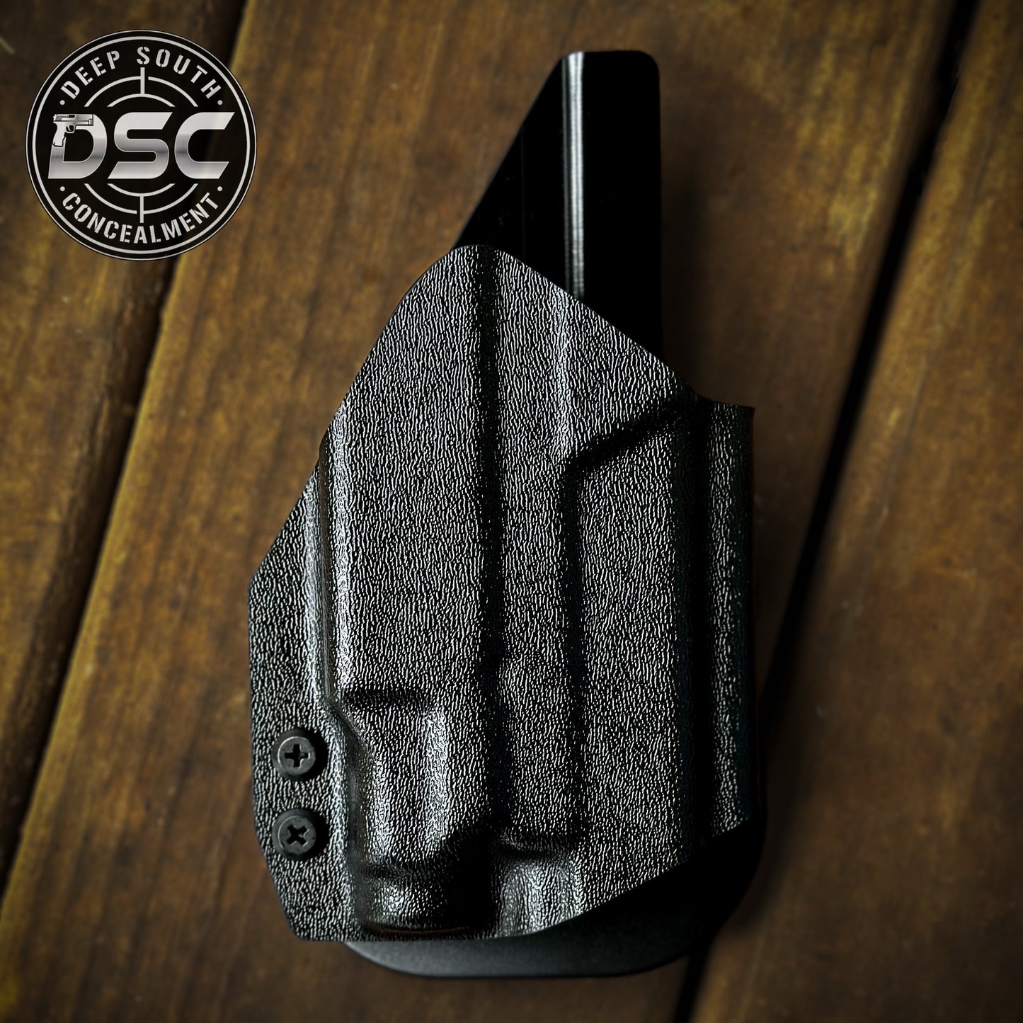 Glock 43X MOS w/Streamlight TLR7 Sub RH Black OWB Paddle Holster