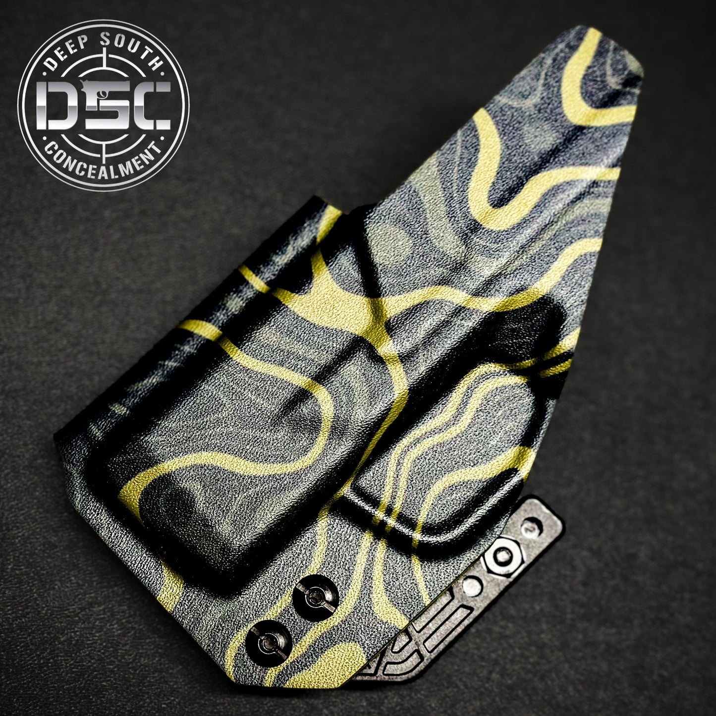 H&K CC9 OD Green TOPO Design RH IWB Holster