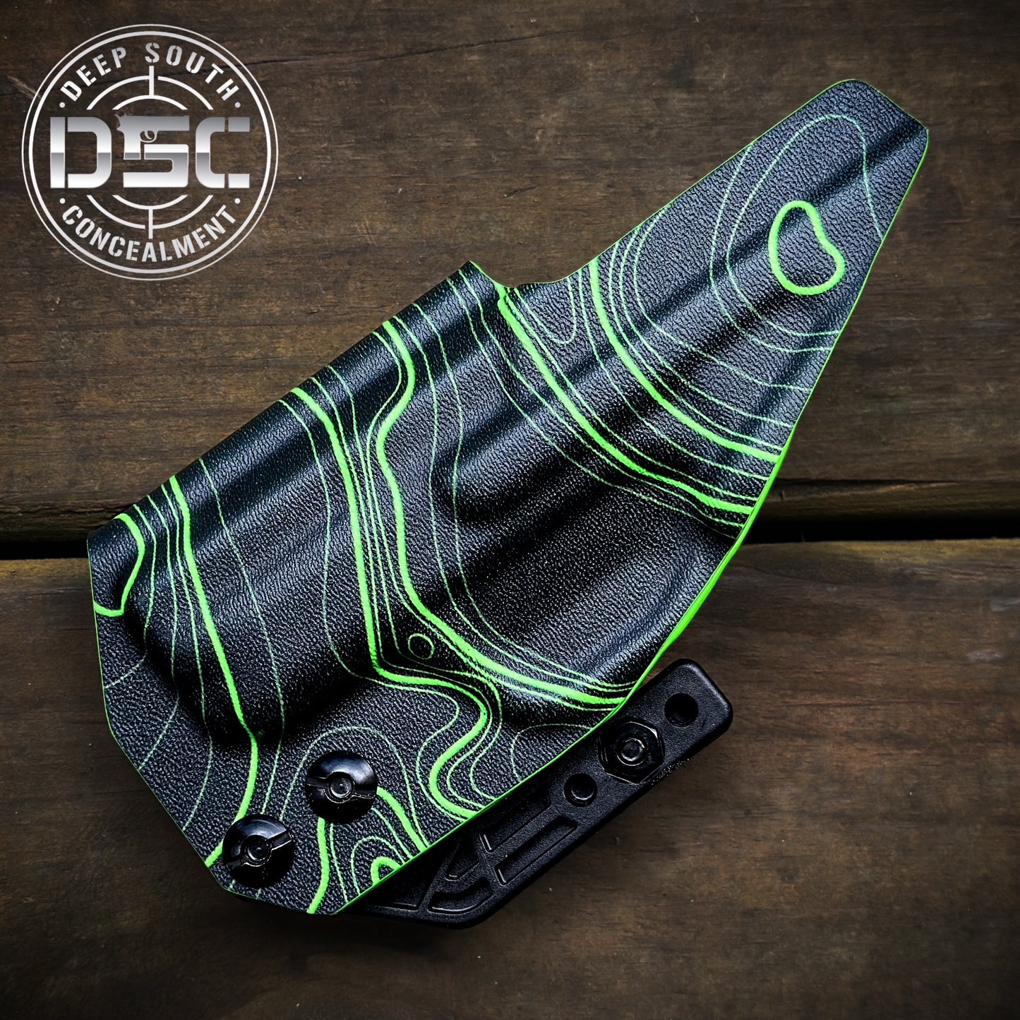 Smith & Wesson Bodyguard 2.0 Black/Neon Green TOPO RH IWB Holster