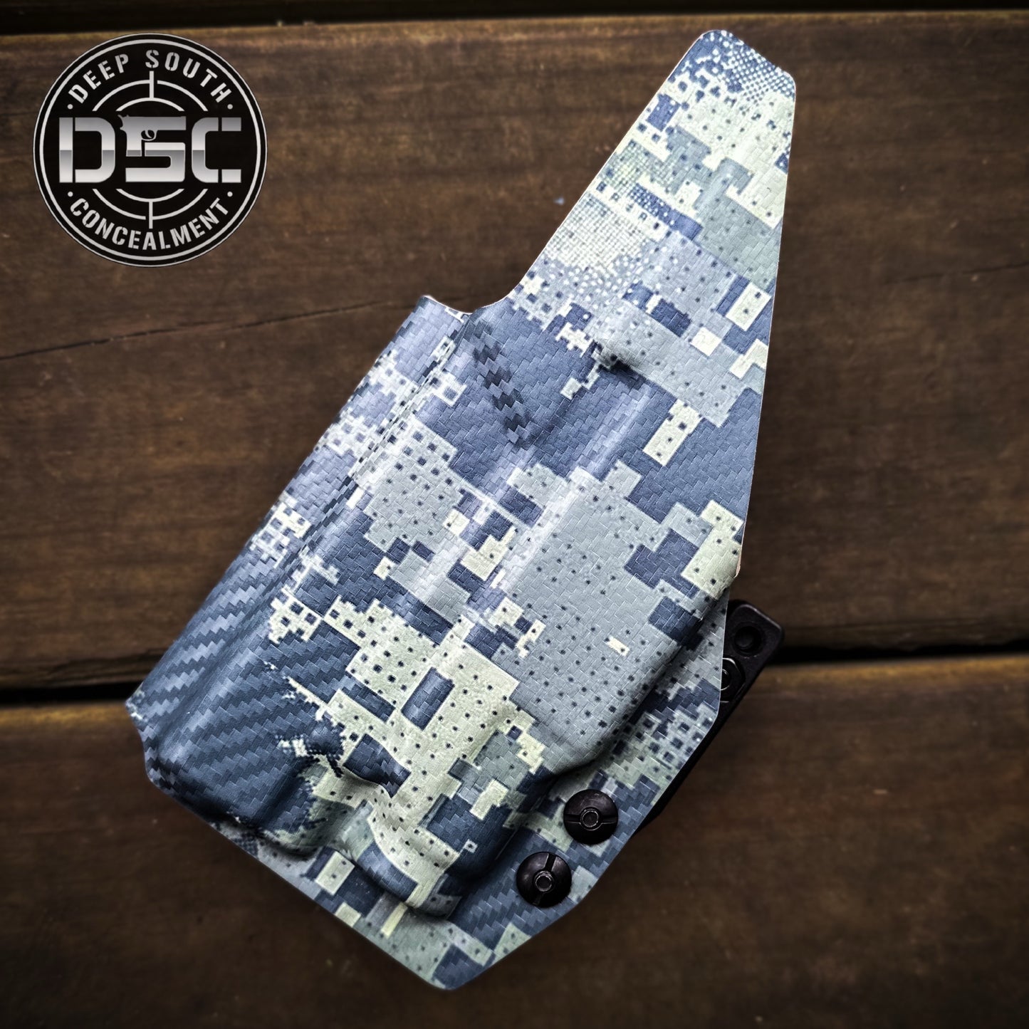 Glock 48 MOS w/Streamlight TLR7 Sub OD Green Digital Camo Carbon Fiber RH IWB
