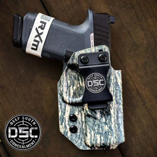 Ruger RXM Carbon Fiber Bottomland Camo RH IWB Holster