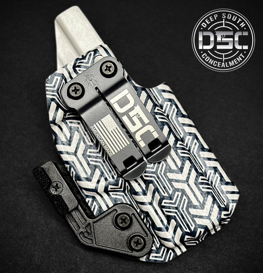 Sig Sauer P365 XMacro AXG Legion Gen 1 Gray Carbon Fiber Abstract RH IWB Holster