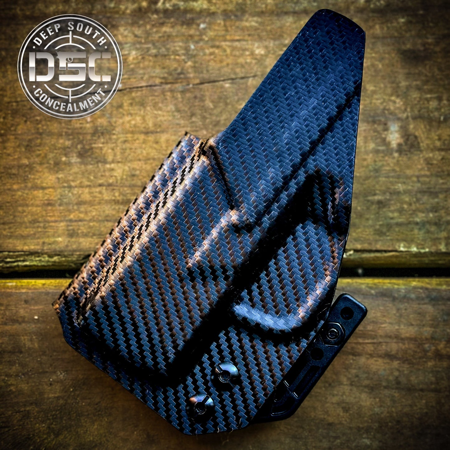 H&K CC9 Black Carbon Fiber RH IWB Holster