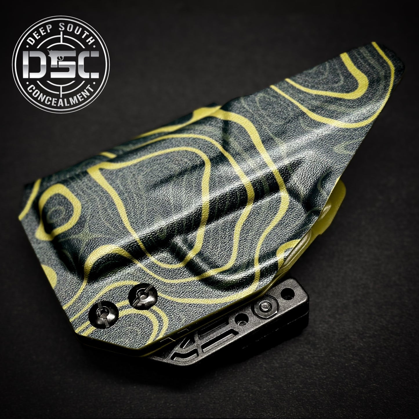 H&K CC9 OD Green TOPO Design RH IWB Holster