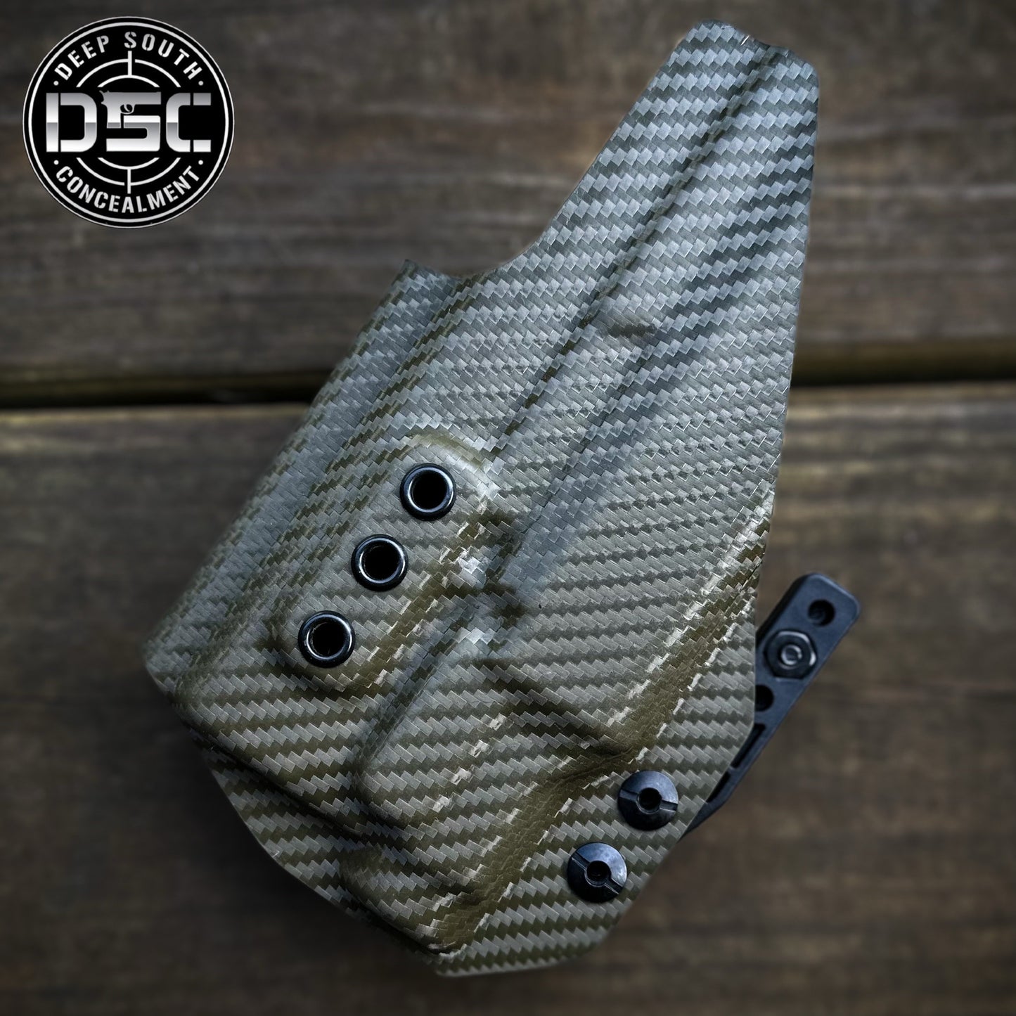 Springfield Armory Hellcat Pro w/Streamlight TLR7 Sub OD Green Carbon Fiber RH IWB