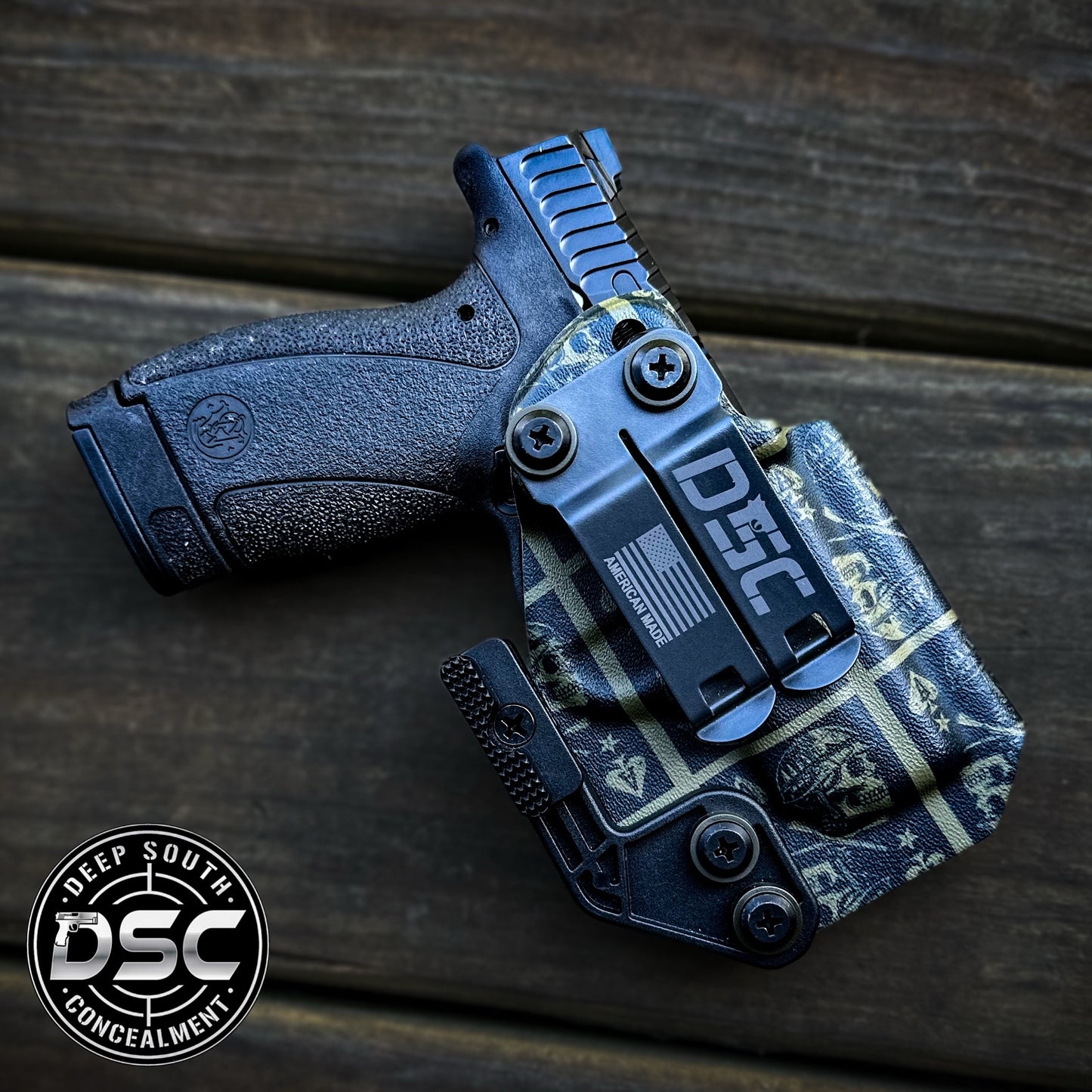 Smith & Wesson Bodyguard 2.0 Death Aces Design RH IWB Holster