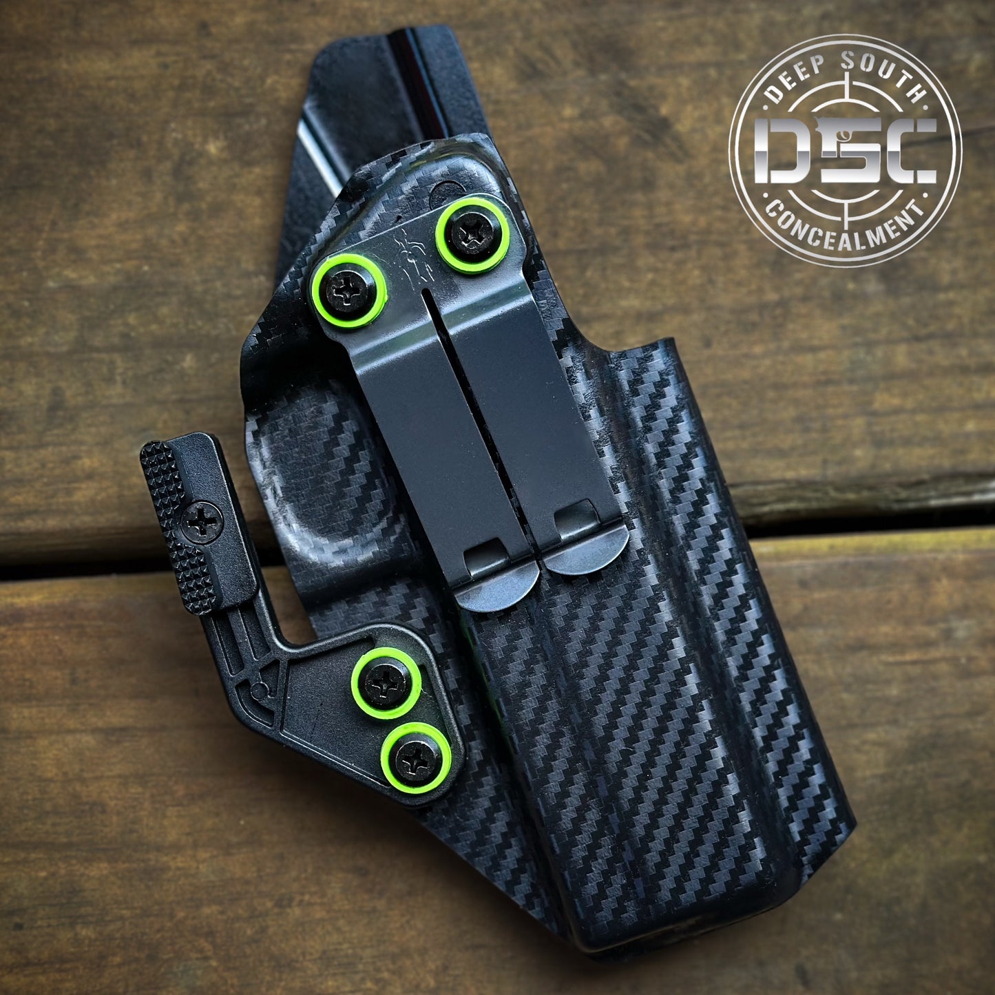Springfield Armory Prodigy 4.25” Black Carbon Fiber RH IWB Holster