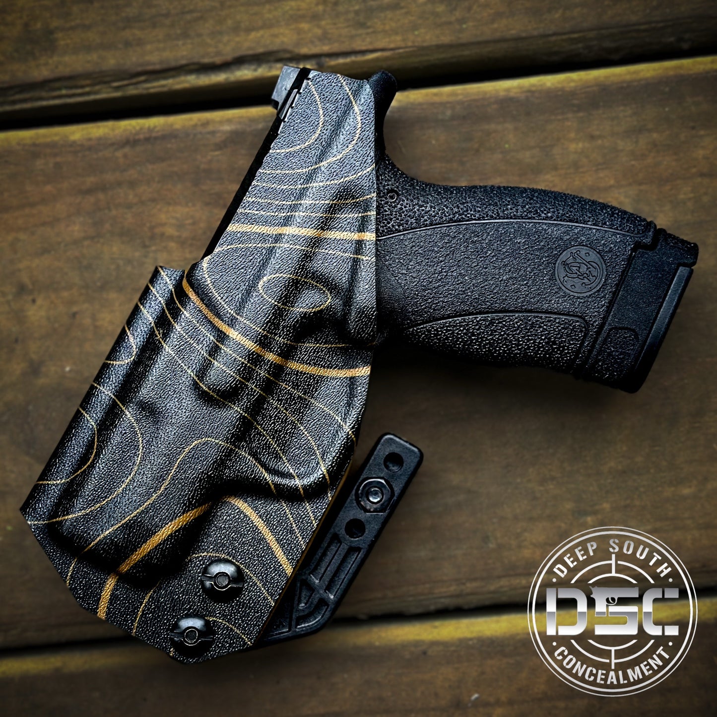 Smith & Wesson Bodyguard 2.0 Black/Coyote Brown Topo RH IWB Concealment Holster