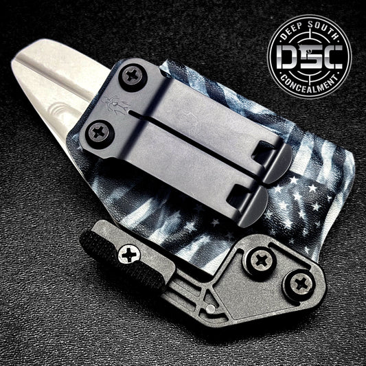 Smith & Wesson Bodyguard 2.0 B&W American Flag Design RH IWB Holster