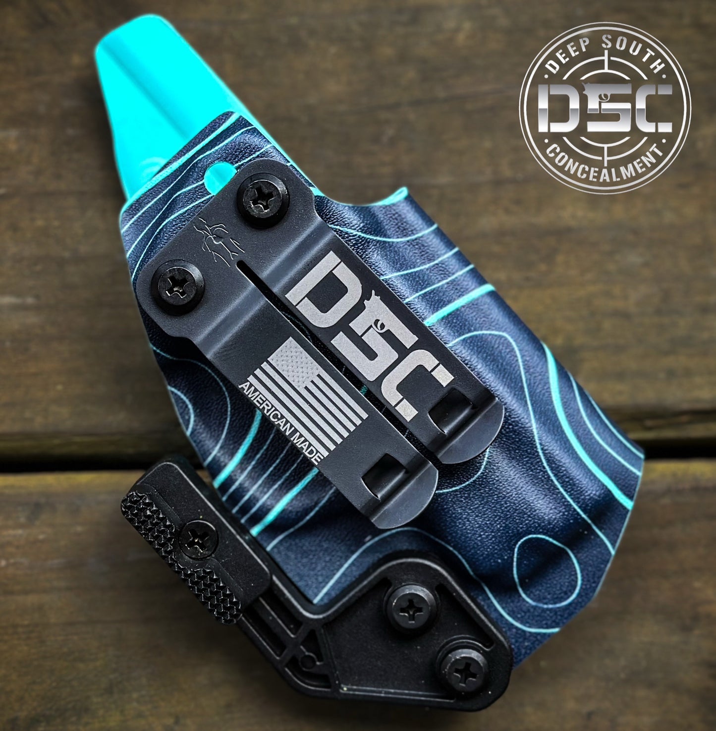 Smith & Wesson Bodyguard 2.0 Blue/Light Blue Topo RH IWB Holster