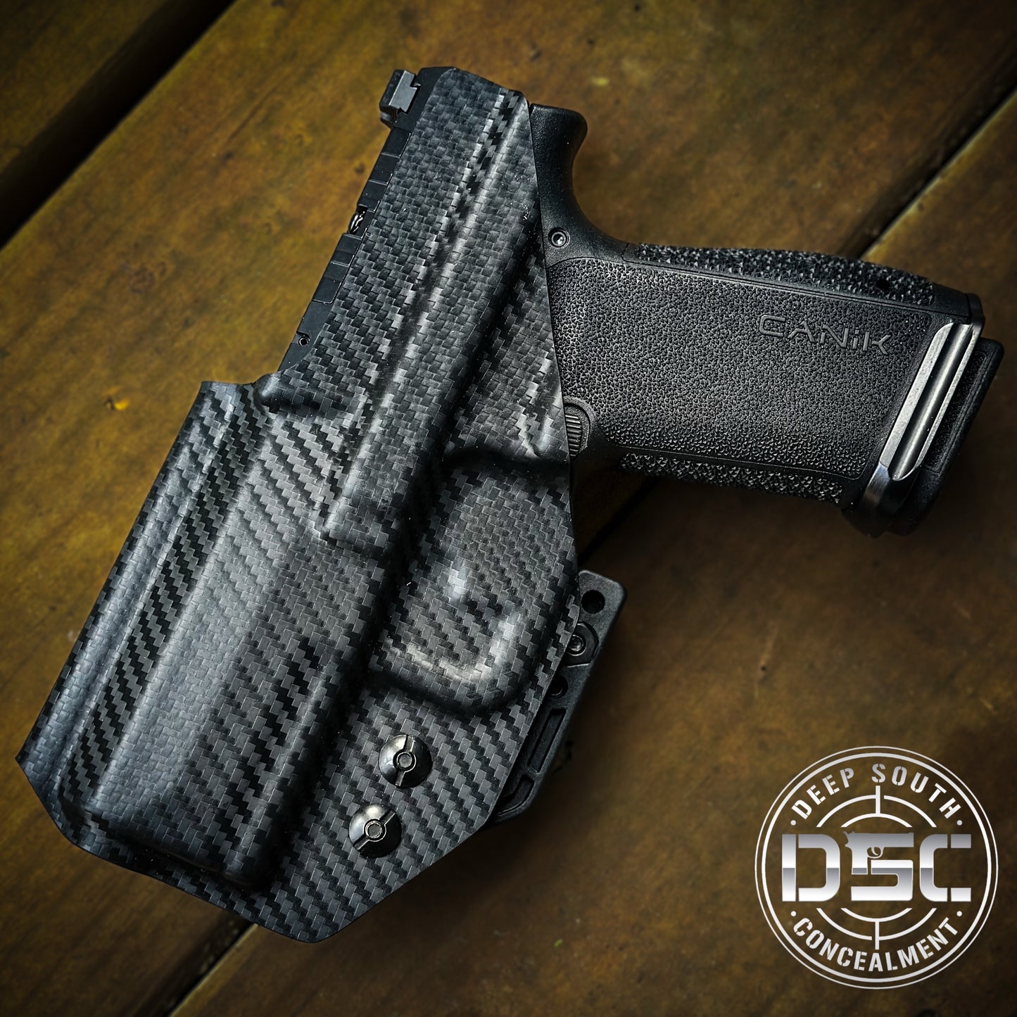 Canik MC9 Prime Black Carbon Fiber RH IWB Holster
