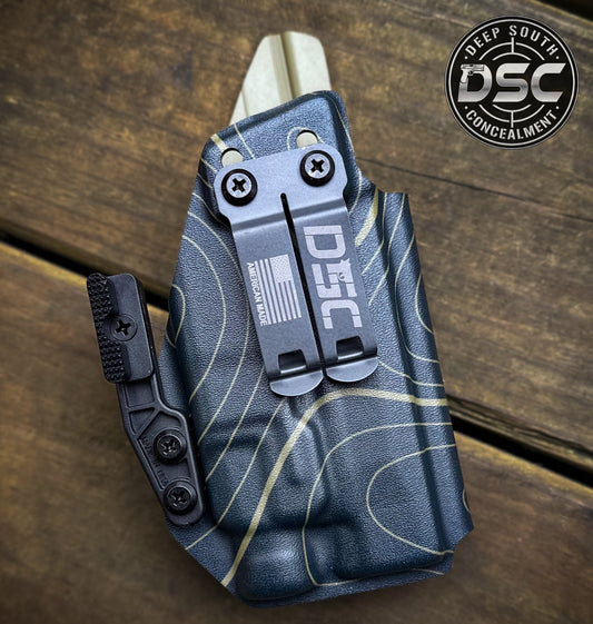 Sig Sauer P365 Fuse w/Streamlight TLR-7 HLX Black/OD Green TOPO RH IWB Holster