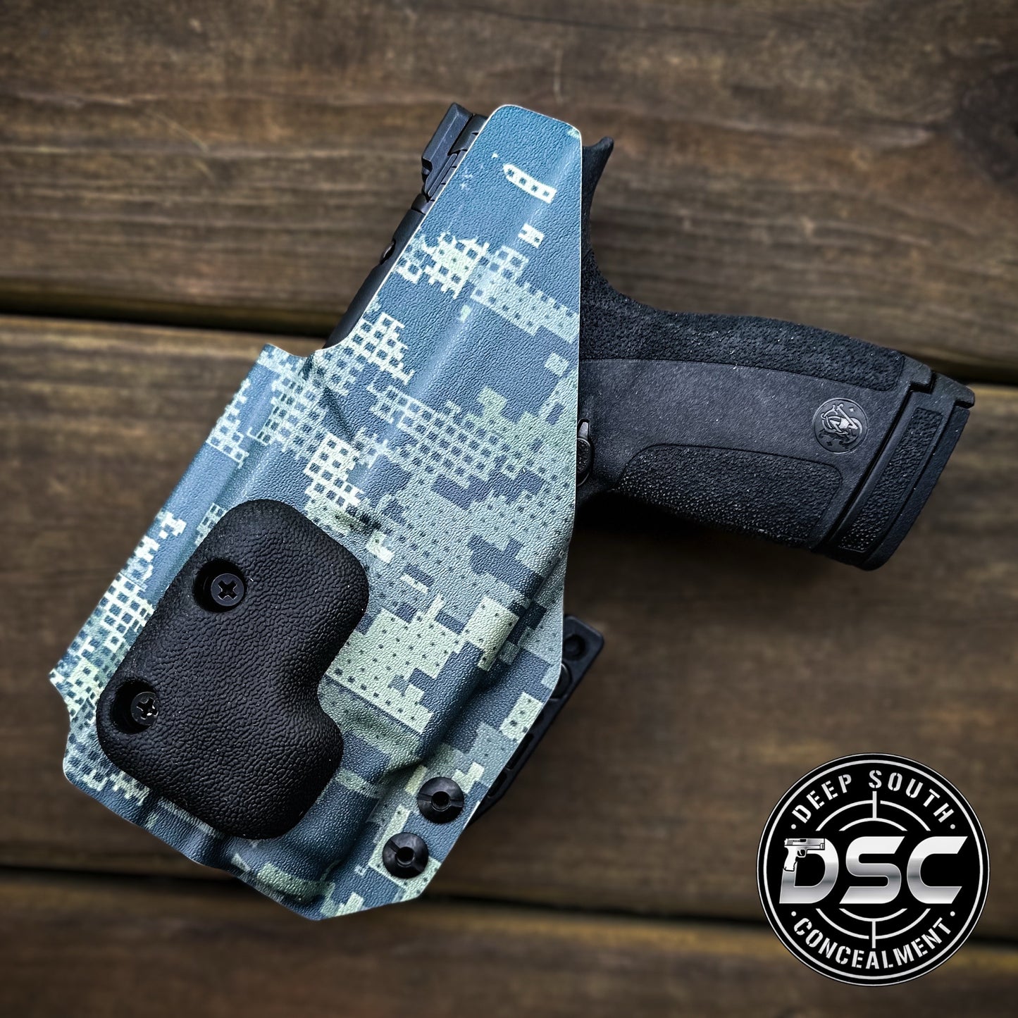 Smith & Wesson Shield X w/Streamlight w/TLR7 SUB Green Digi Camo RH IWB