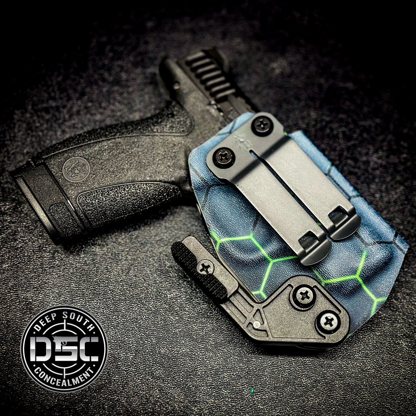 Smith & Wesson Bodyguard 2.0 Custom Hexagon Print RH IWB Holster