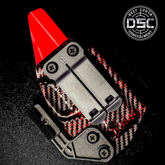 Smith & Wesson Bodyguard 2.0 Red/Black Hex Carbon Fiber RH IWB Holster