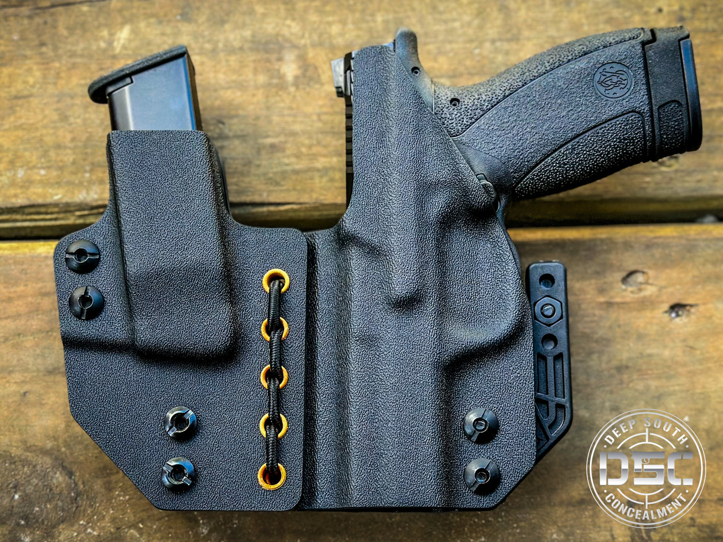 Smith & Wesson Bodyguard 2.0 Black Carbon Fiber RH AIWB Flex Rig Holster
