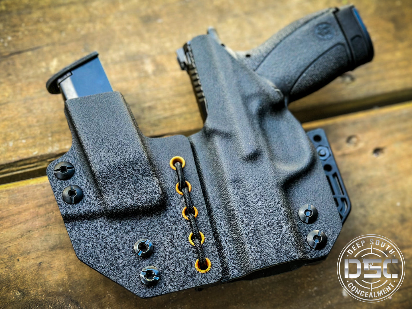 Smith & Wesson Bodyguard 2.0 Black Carbon Fiber RH AIWB Flex Rig Holster