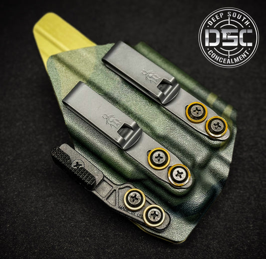 Glock 43X MOS w/Streamlight TLR7 Sub Camo RH IWB Holster