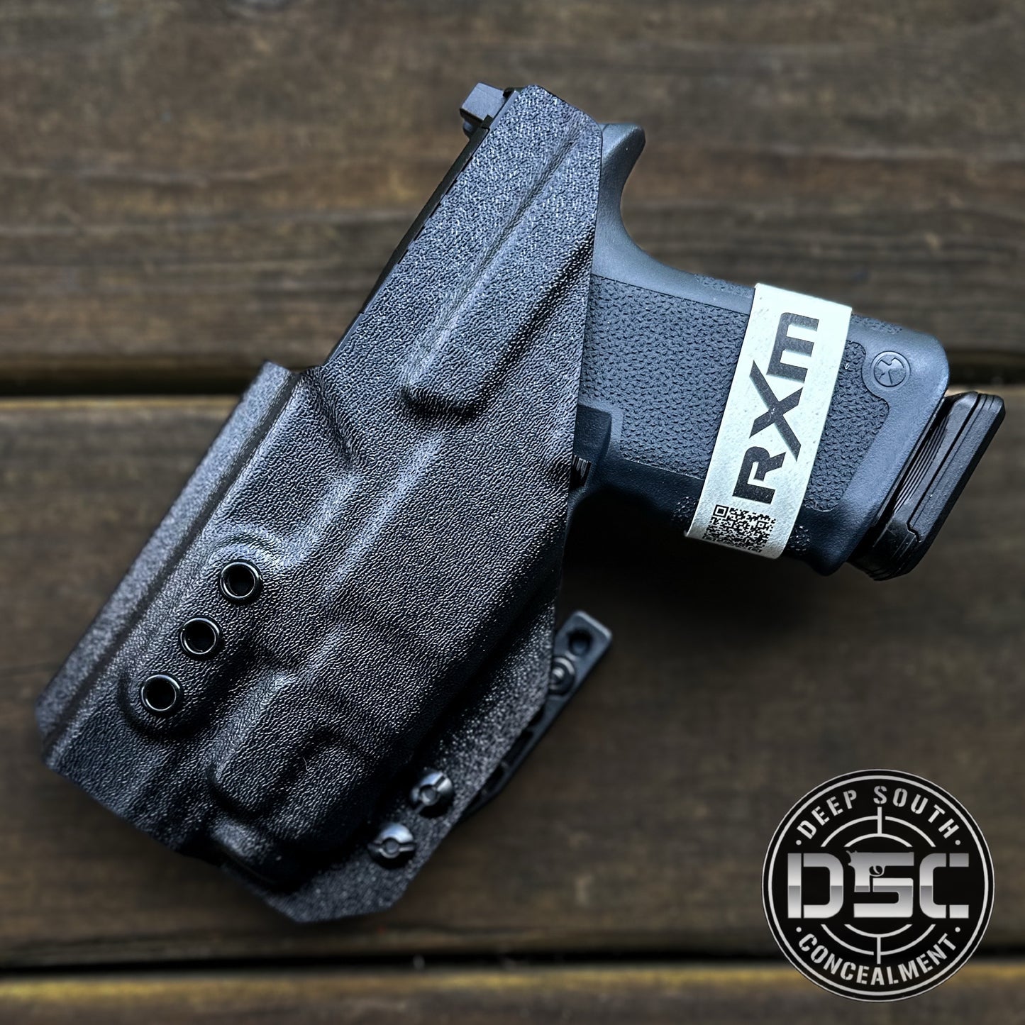 Ruger RXM w/Streamlight TLR-7 Black RH IWB Concealment Holster