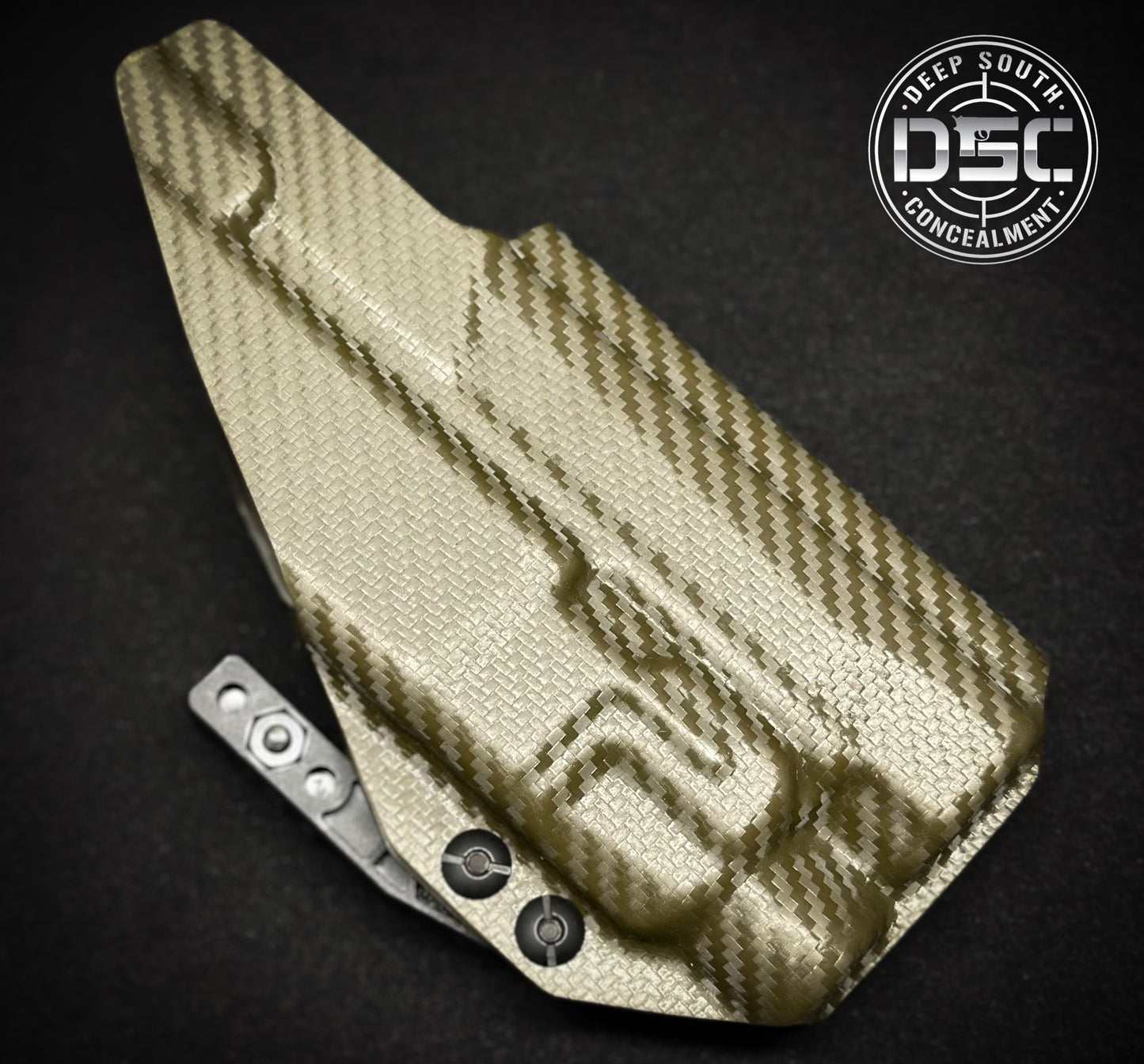Sig Sauer P365 Fuse w/Streamlight TLR7 HLX OD Green Carbon Fiber LH IWB Holster