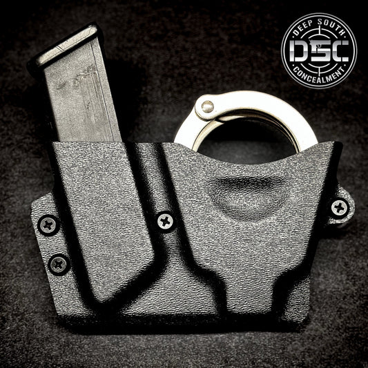 S&W Chain Handcuff/Double Stack 9/.40 Magazine Combo Carrier