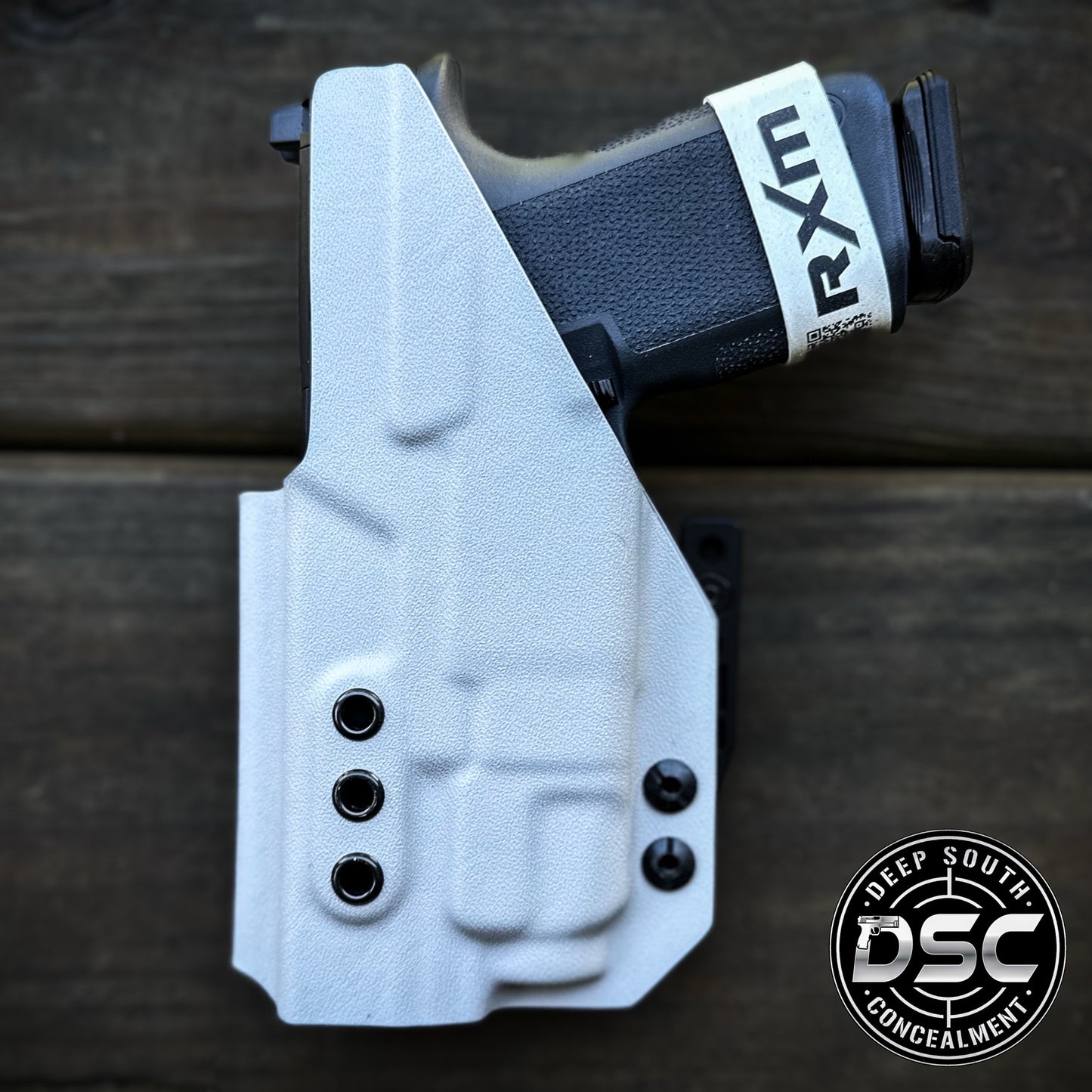 Ruger RXM w/Streamlight TLR-7 Storm Gray RH IWB Concealment Holster