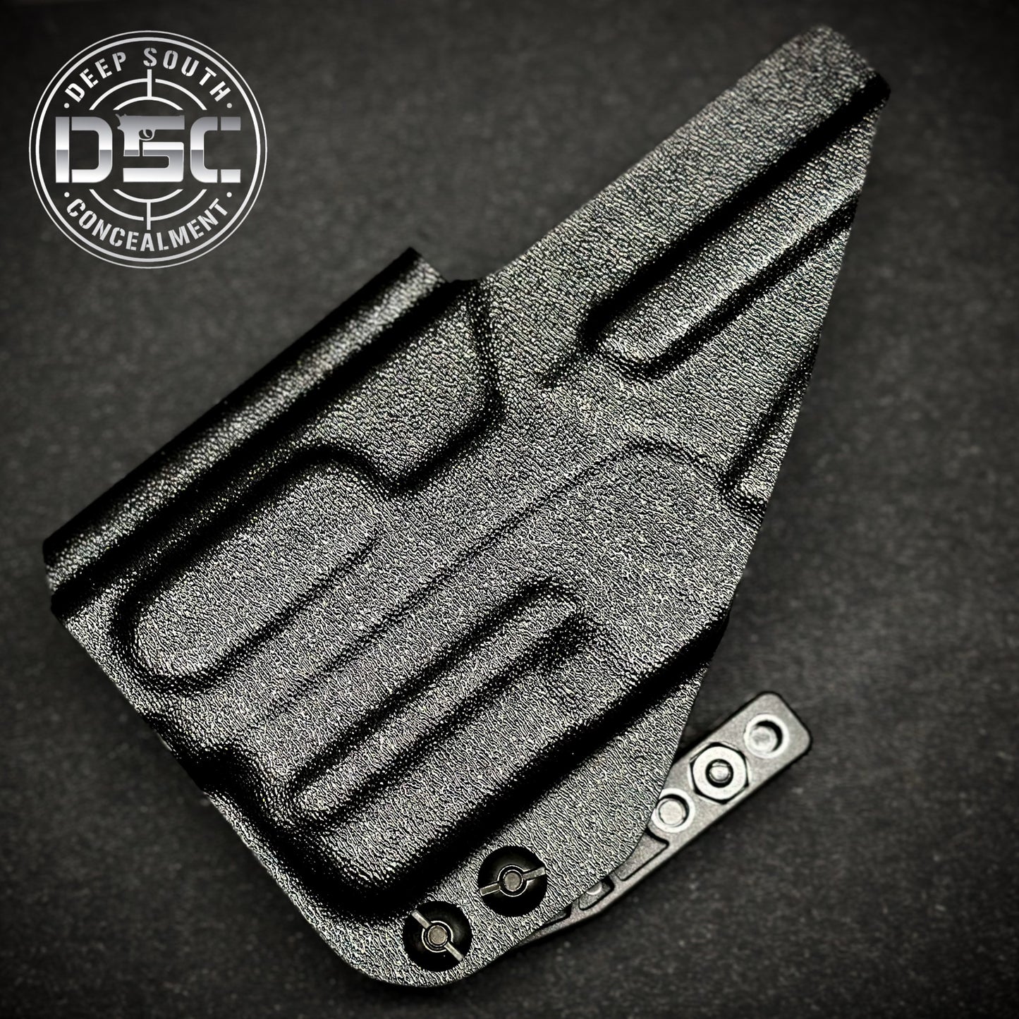 Glock 43X MOS w/Streamlight TLR6 Black RH IWB Holster