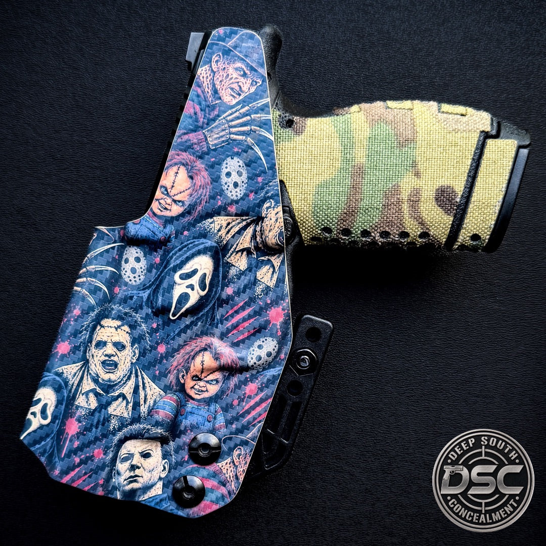 Smith & Wesson Bodyguard 2.0 Comp Carry Horror Villains Carbon Fiber RH IWB Holster