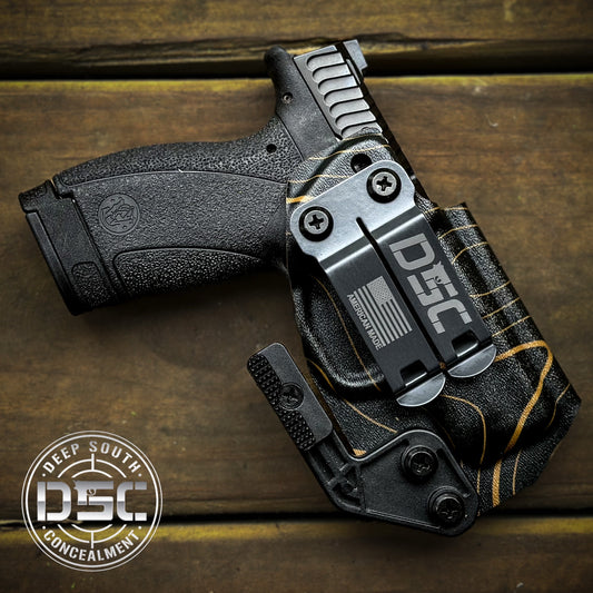 Smith & Wesson Bodyguard 2.0 Black/Coyote Brown Topo RH IWB Concealment Holster