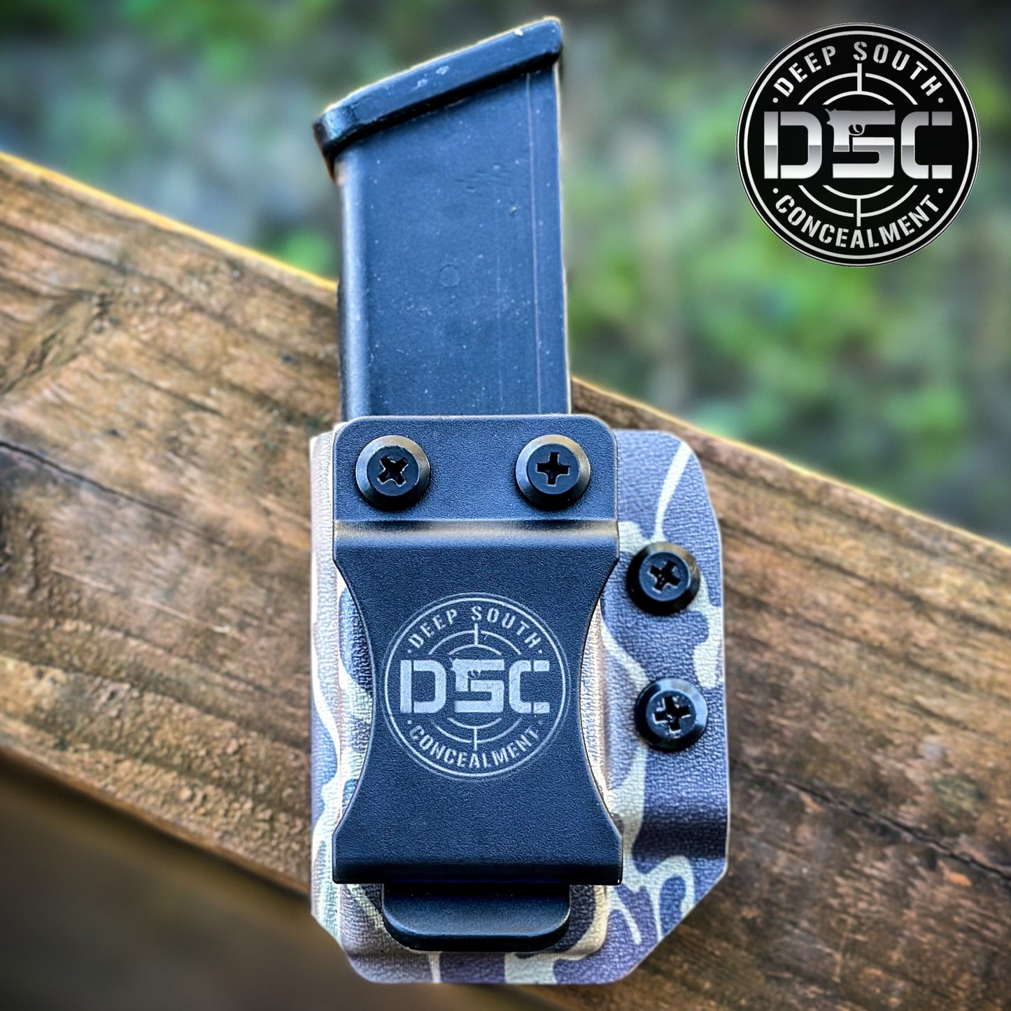 Single Mag Carrier for Double Stacked 9mm/.40 Mags