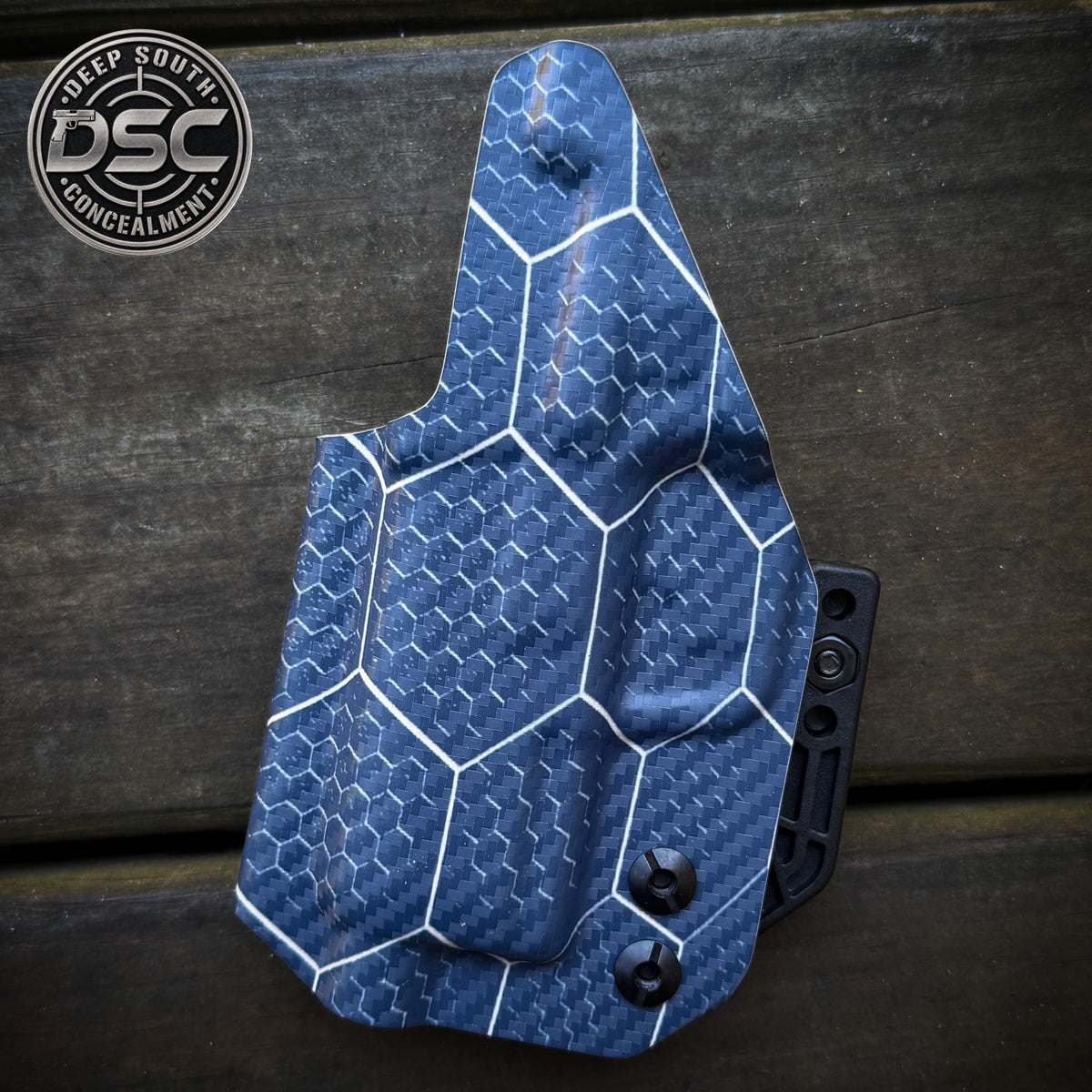 Kimber CDS9 Blue/Tan Hex RH IWB Holster