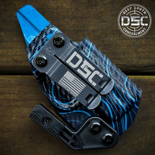 Smith & Wesson Bodyguard 2.0 Blue Topo Carbon Fiber RH IWB Holster