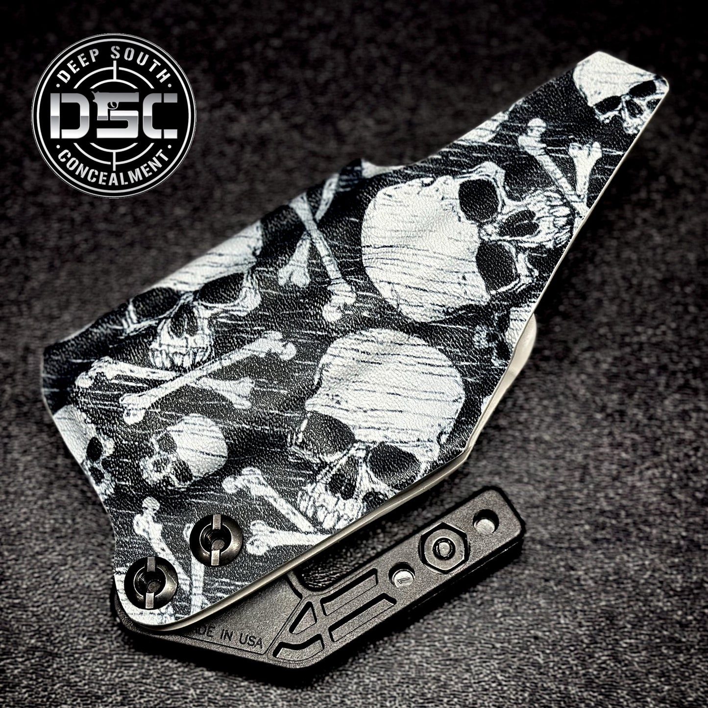 Smith & Wesson Bodyguard 2.0 Skull Design RH IWB Concealment Holstery