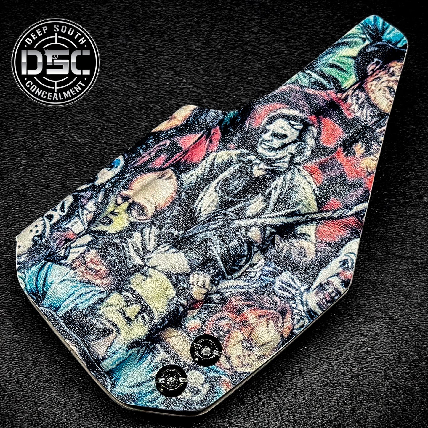 Glock 43/43X MOS Horror Movie Villains Design RH IWB Concealment Holster