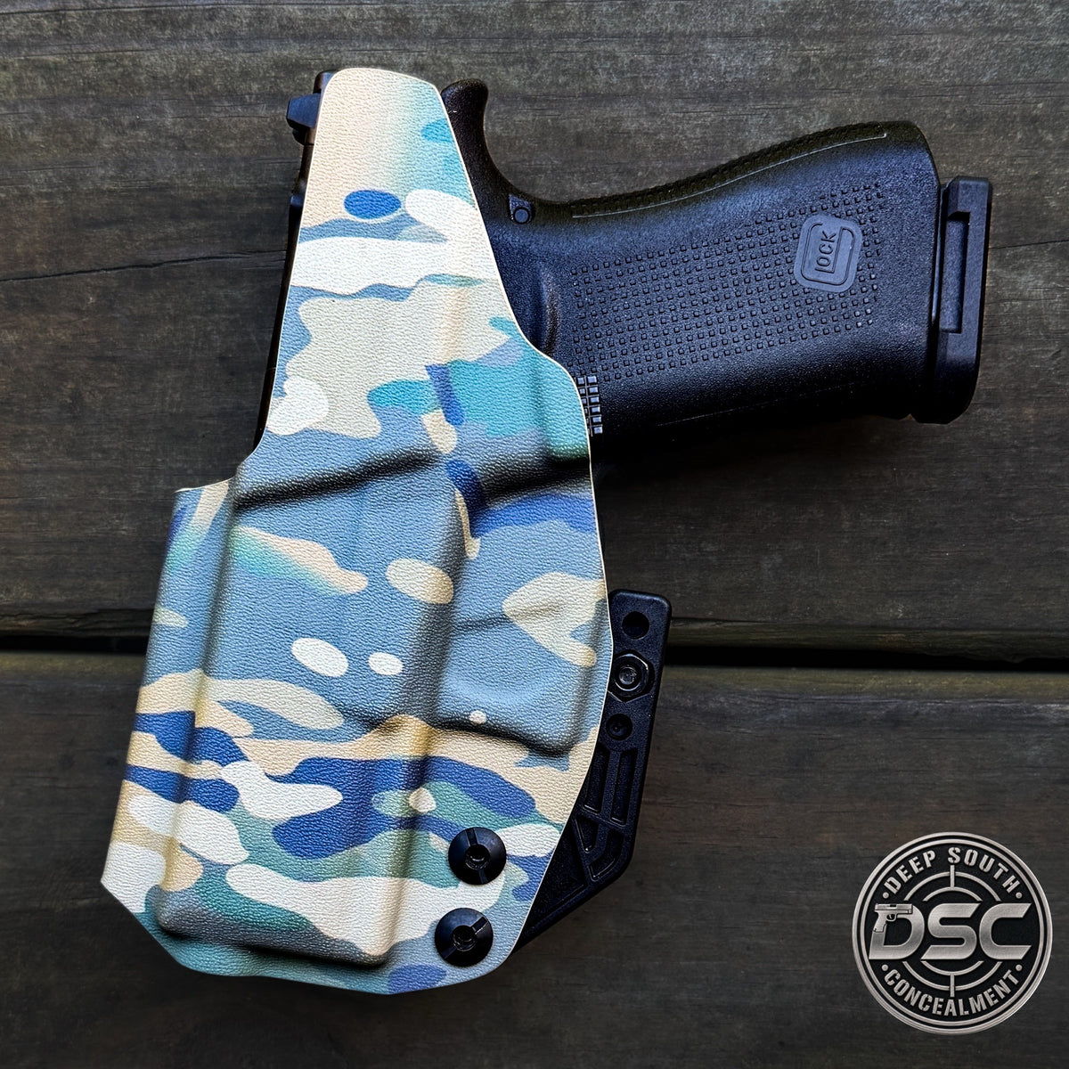 Glock 43/43X MOS Multicam Camo RH IWB Concealment Holster