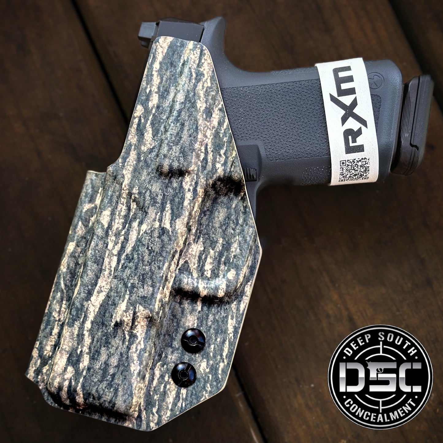Ruger RXM Carbon Fiber Bottomland Camo RH IWB Holster
