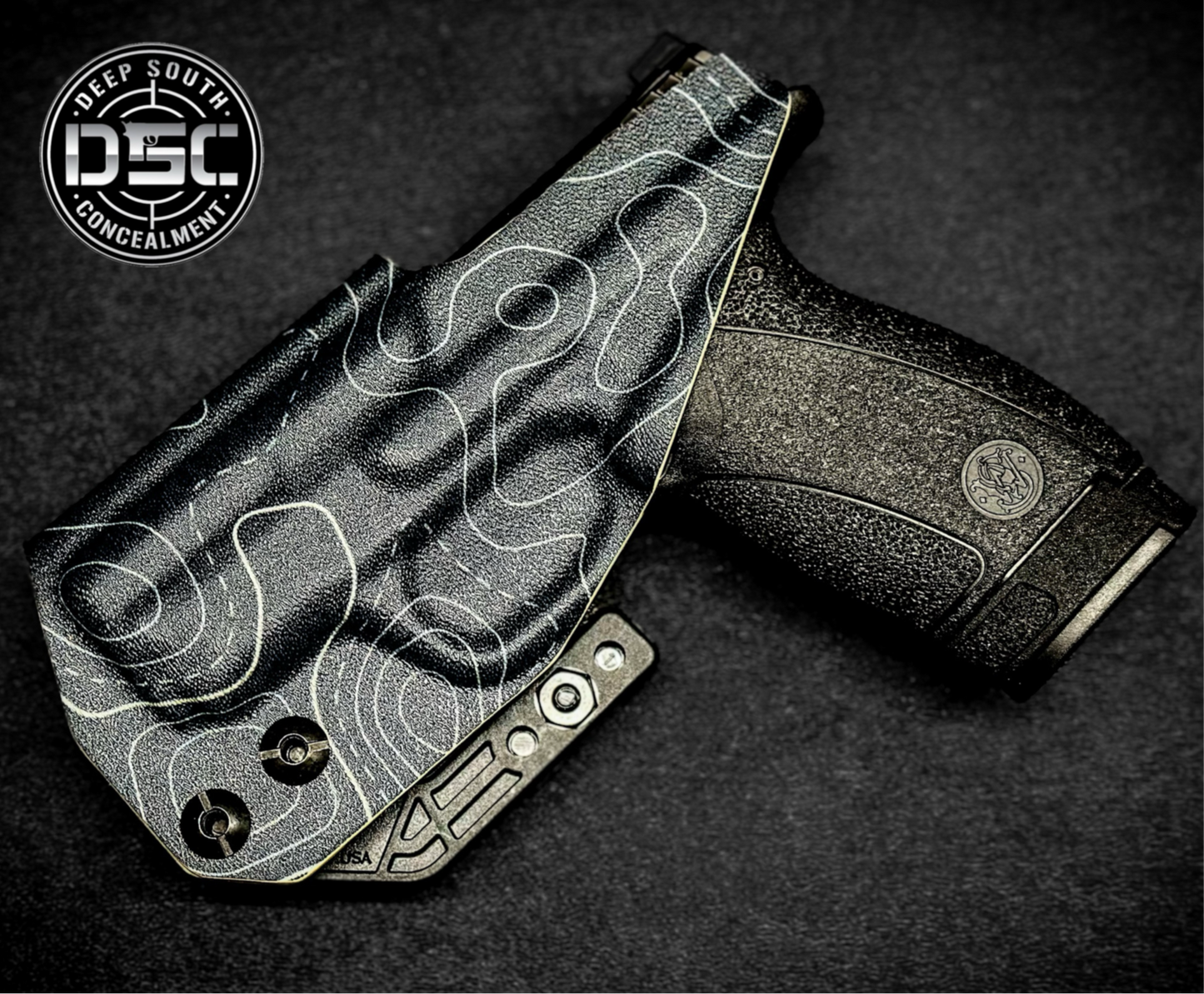Smith & Wesson Bodyguard 2.0 Black/Desert Tan Topo RH IWB Concealment Holster