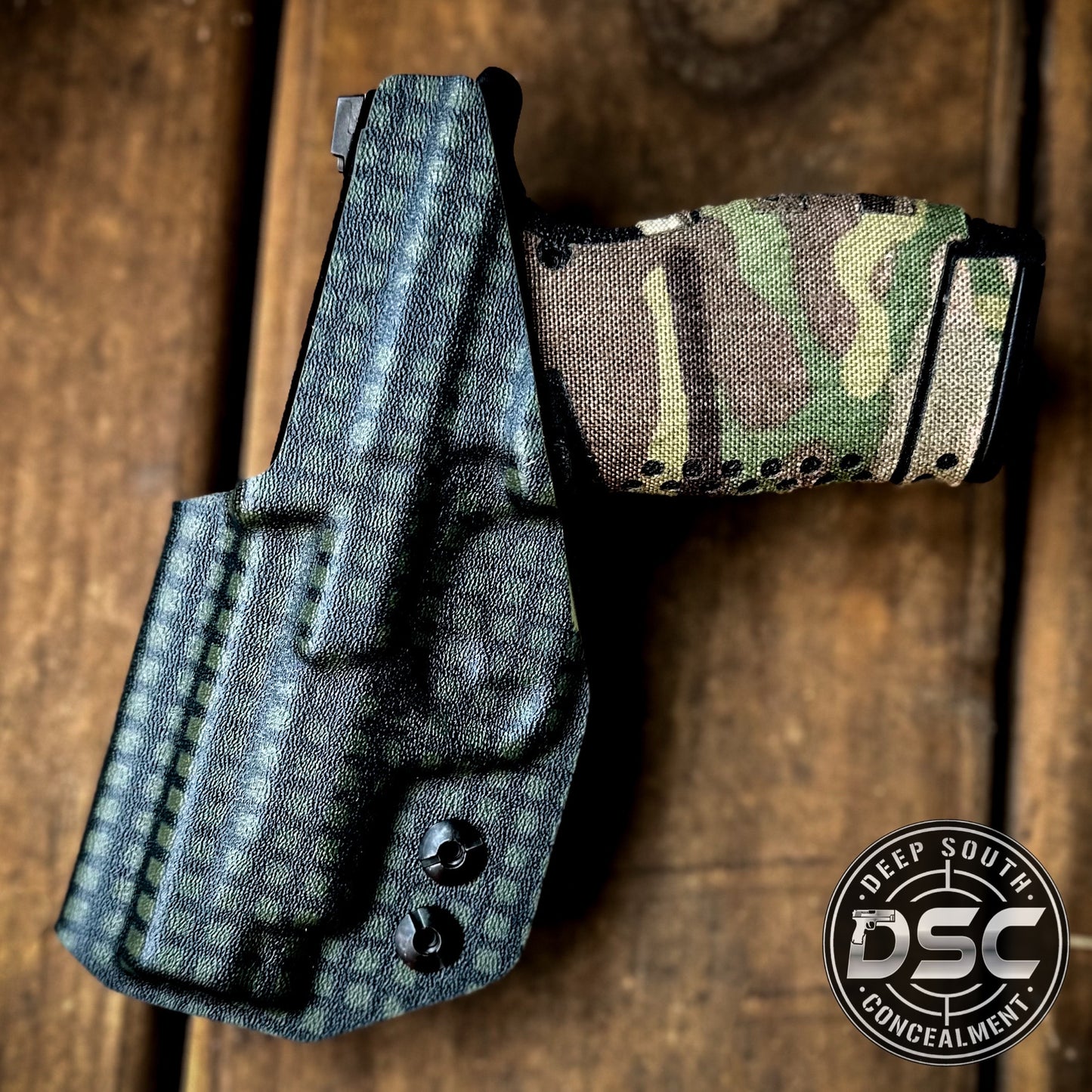 Smith & Wesson Bodyguard 2.0 Comp Carry DNC Dark Camo RH IWB Holster