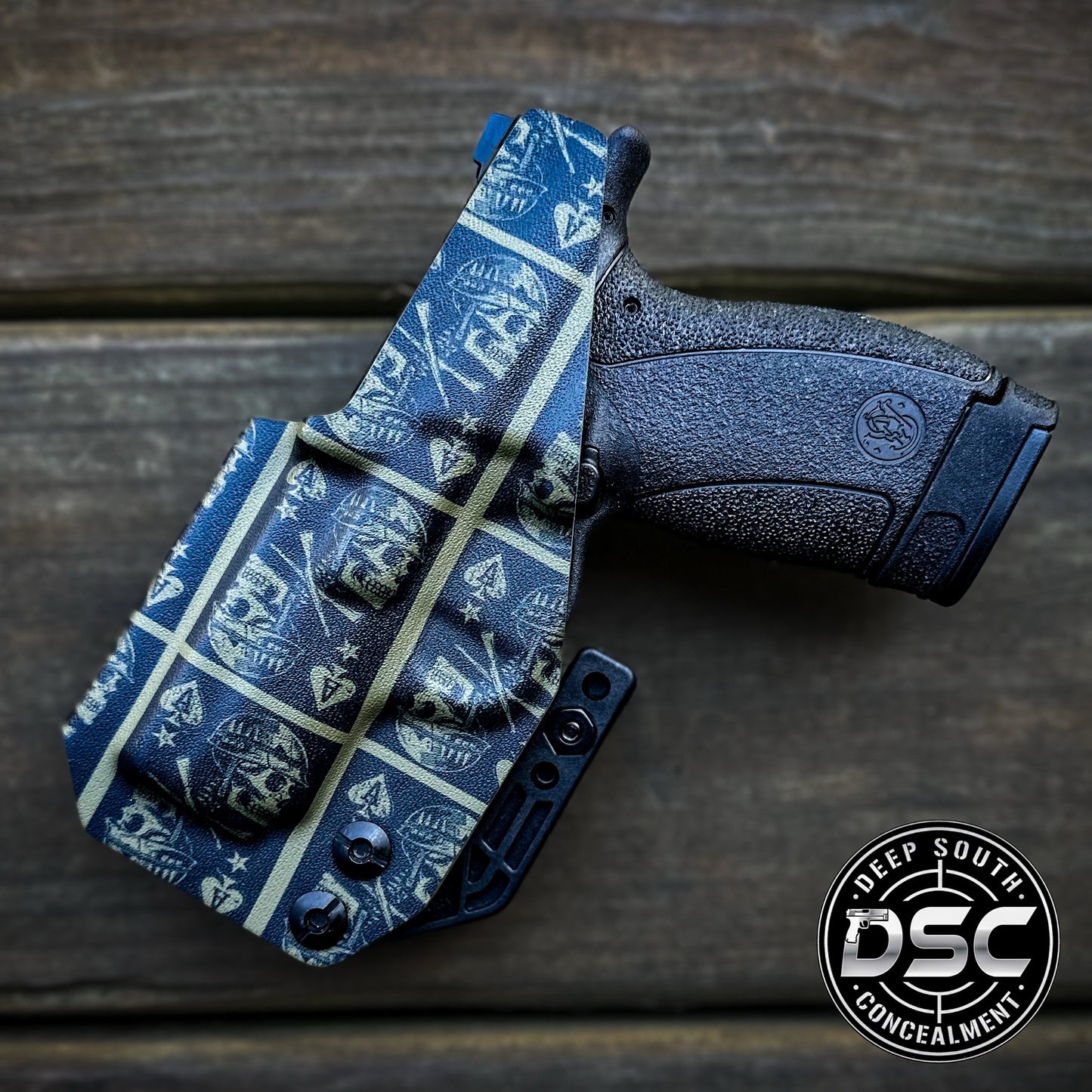 Smith & Wesson Bodyguard 2.0 Death Aces Design RH IWB Holster