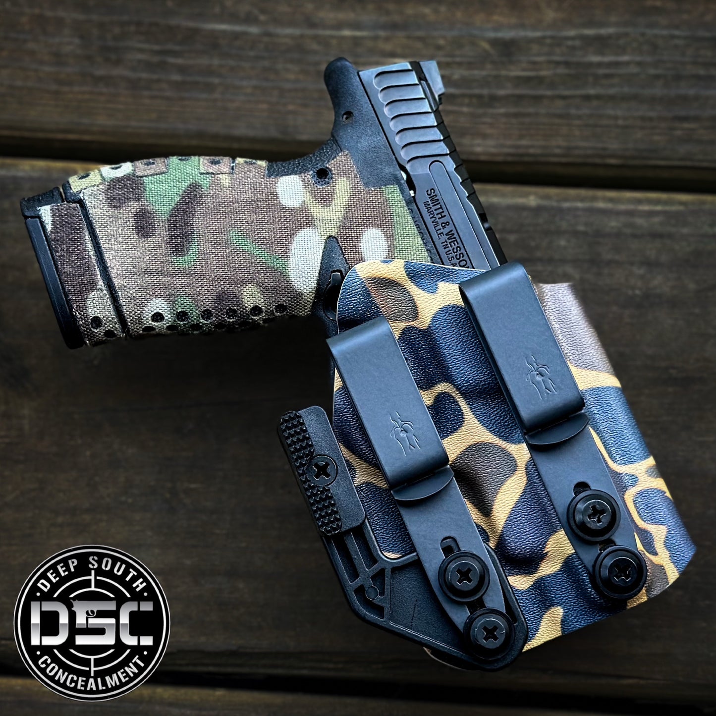 Smith & Wesson Bodyguard 2.0 Comp Carry Old School Camo RH IWB Holster