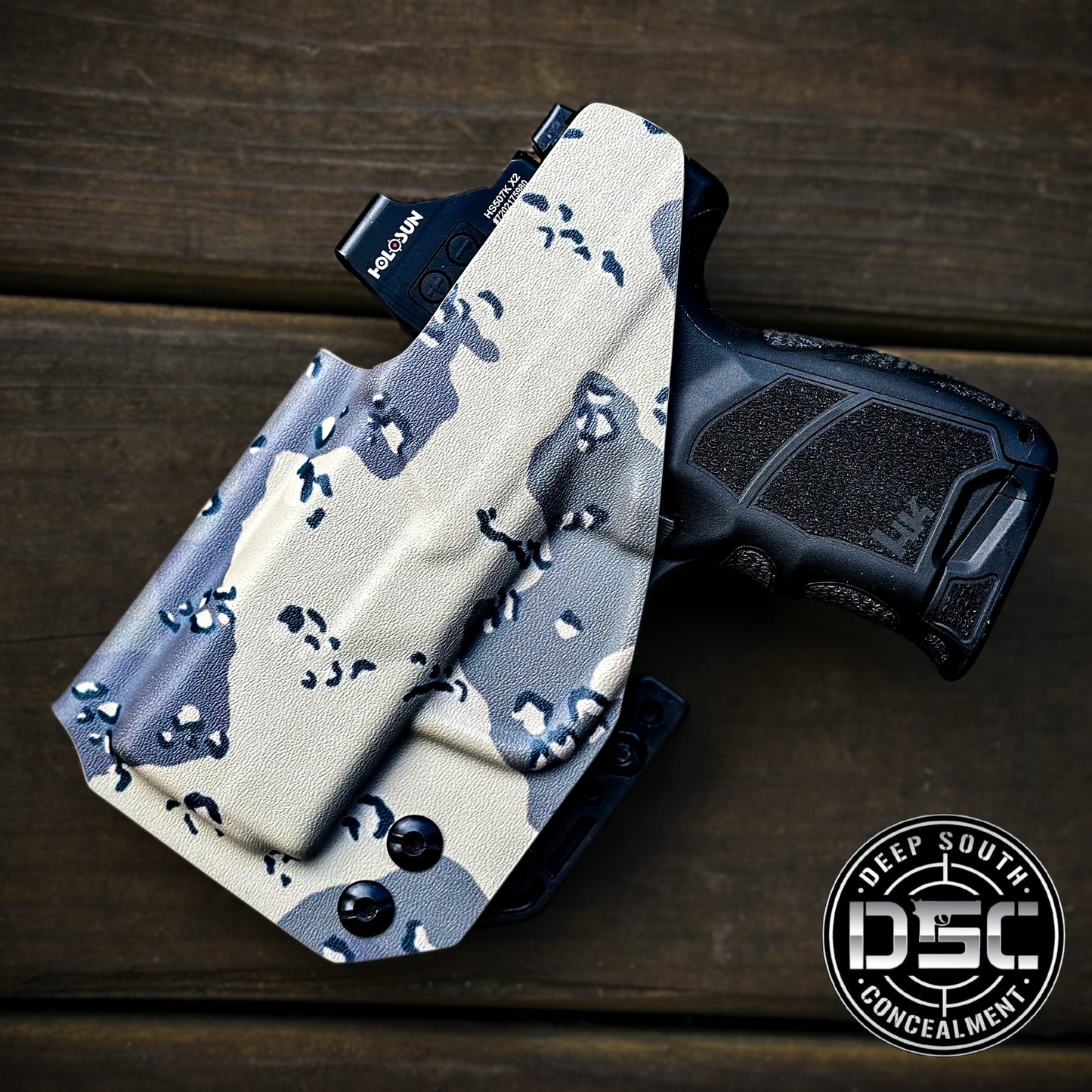 H&K CC9 Desert Storm m Camo RH IWB Holster