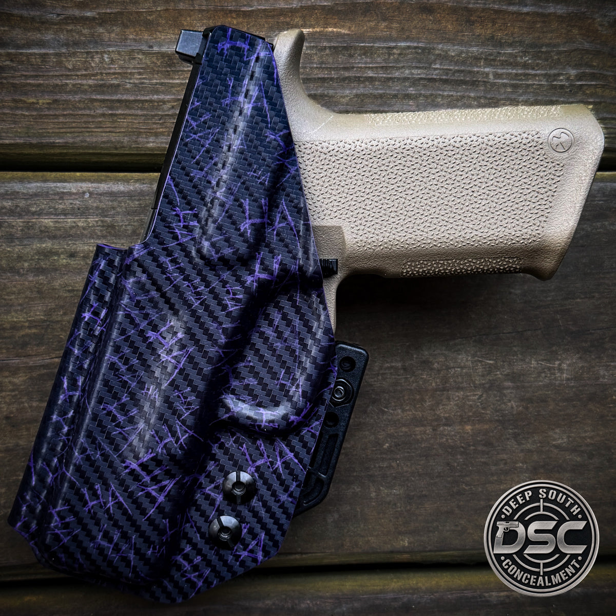 Ruger RXM Joker “HAHA” Carbon Fiber RH IWB Holster