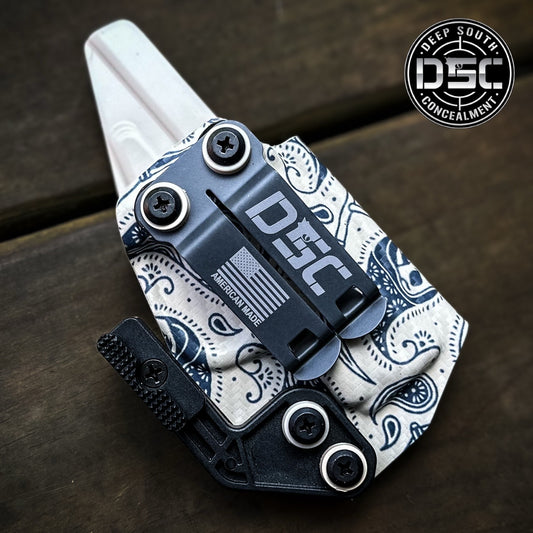 Smith & Wesson Bodyguard 2.0 Desert Tan Carbon Fiber Grim Reaper RH IWB Holster