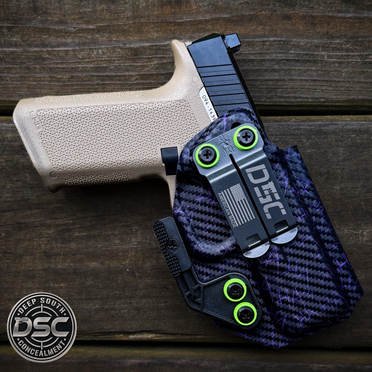 Ruger RXM Joker “HAHA” Carbon Fiber RH IWB Holster