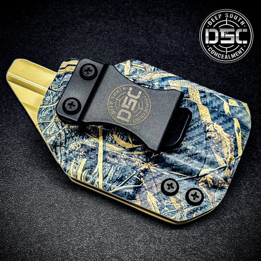 Glock 43/43X MOS Max 5 Camo Carbon Fiber RH IWB Holster