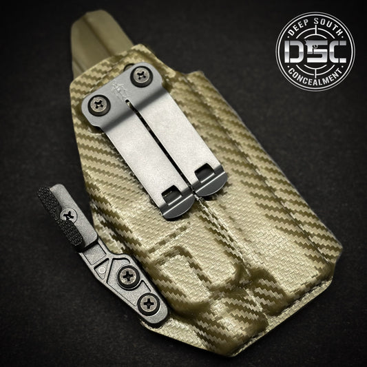 Sig Sauer P365 Fuse w/Streamlight TLR7 HLX OD Green Carbon Fiber RH IWB Holster